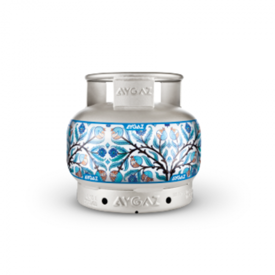 Aygaz 2 kg LPG Gri Küçük Kamp Tüpü Aygaz 2 kg LPG Gri Küçük Kamp Tüpü