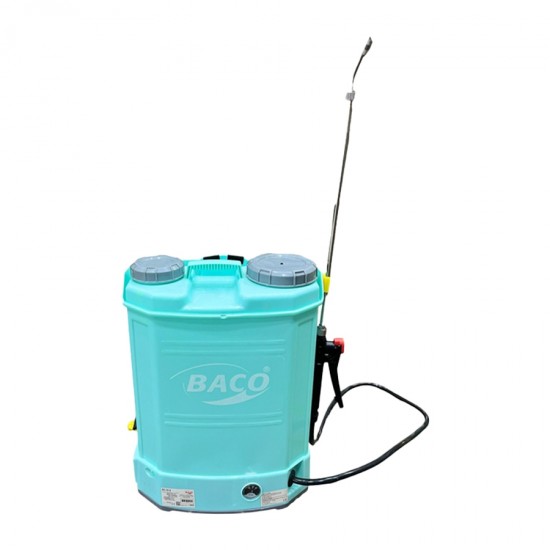 Baco BC 16S 16lt 6kg 12V 8Ah Sırt Tipi Akülü İlaçlama Makinesi Baco BC 16S 16lt 6kg 12V 8Ah Sırt Tipi Akülü İlaçlama Makinesi