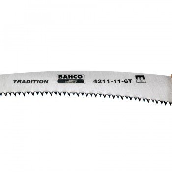 Bahco 4212 11 6T Kolay Bileme Kalındiş Bombeli Budama Testeresi