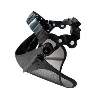 Barbaros Profesyonel Siyah Telli Yüz Koruyucu Maske