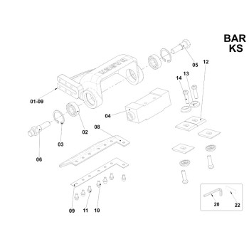 Baseh BAR-KS Sadece kafa kısmı BAR-KS Kabuk Soyma Ünitesi