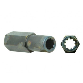 Baseh Flap 16 4 Z9 Yıldız Tırpan Mil Adaptörü Baseh Flap 16 4 Z9 Yıldız Tırpan Mil Adaptörü