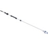 Baseh SHAK012 150/250cm 33mm 5kg Teleskopik Sırt Tipi Kancalı Dal Sarsıcı Benzinli Zeytin Hasat Makinesi Şaftı