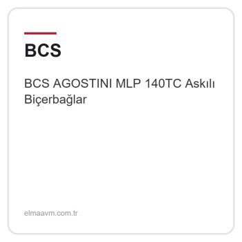 BCS AGOSTINI MLP 140TC Askılı Biçerbağlar