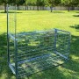 bluebee 120x68x48mm 2.5mm Çelik Telli Köpek Yakalama Kafesi