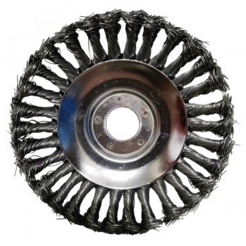 bluebee 152cm Çanak Tipi Çelik Telli Kaldırım Temizleme Motorlu Tırpan Başlığı