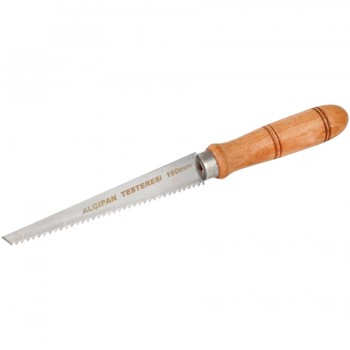 bluebee 160mm Ahşap Saplı Alçıpan Testere