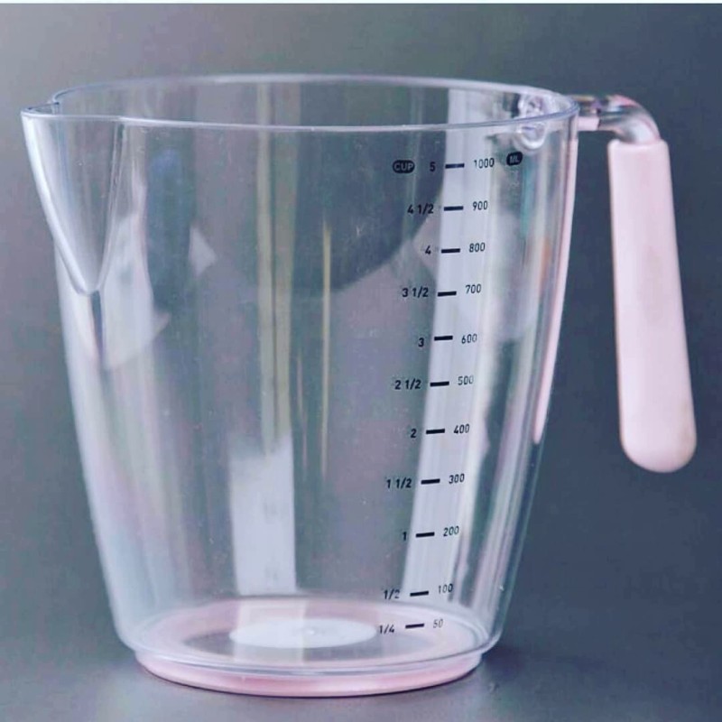 bluebee 1621766 1000ml Tutamaklı Ölçülü Yağ Doldurma Kabı bluebee 1621766 1000ml Tutamaklı Ölçülü Yağ Doldurma Kabı