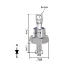 bluebee 25HF120 25A 1200V M6 Katot Metal Vidalı Diyot Tiristör