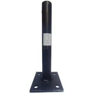 bluebee C06 25x250mm Yuvarlak Altıgen Siyah Çapa Makinesi Sağ Sol Teker Aks Mili