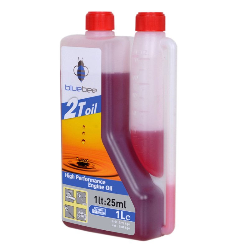bluebee 2T 1ltx1ad Ölçekli İki Zamanlı Motor Yağı