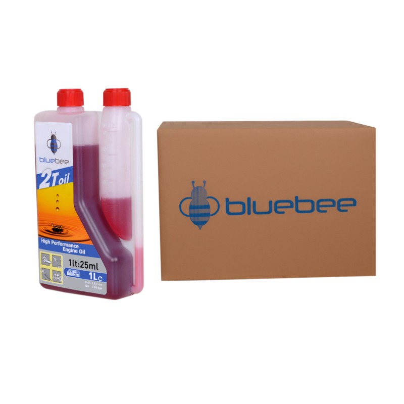 bluebee 2T 1ltx1ad Ölçekli İki Zamanlı Motor Yağı