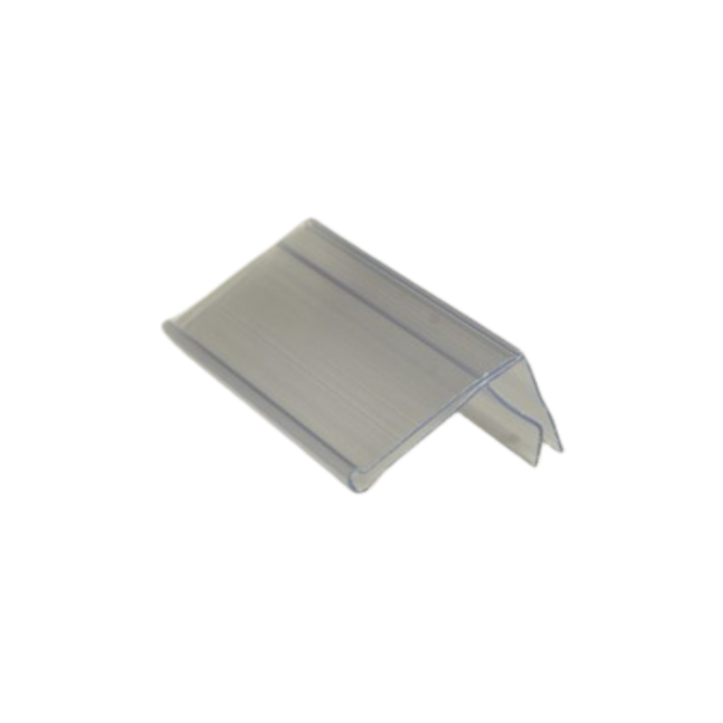 bluebee 3.9x100mm 500adet Şeffaf Geçmeli Cam Raf Etiketi