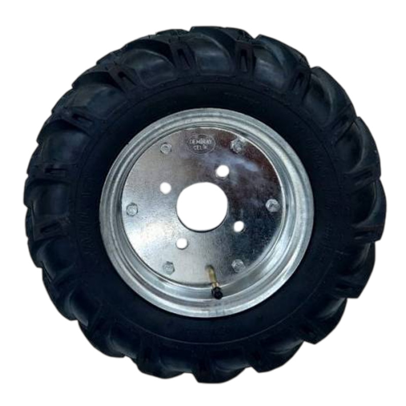 bluebee 4.00x8 Lastik + 32x250mm Mil + 3inç Jant dahil Çapa Makinesi Teker Takımı