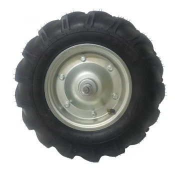 bluebee 4.00x8 Lastik + 3inç Jant dahil Mil dahil Rulmanlı Çayır Biçme Çapa Makinesi 1ad Teker