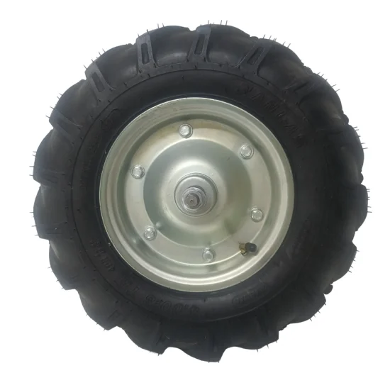 bluebee 4.00x8 Lastik + 3inç Jant dahil Mil dahil Rulmanlı Çayır Biçme Çapa Makinesi 1ad Teker