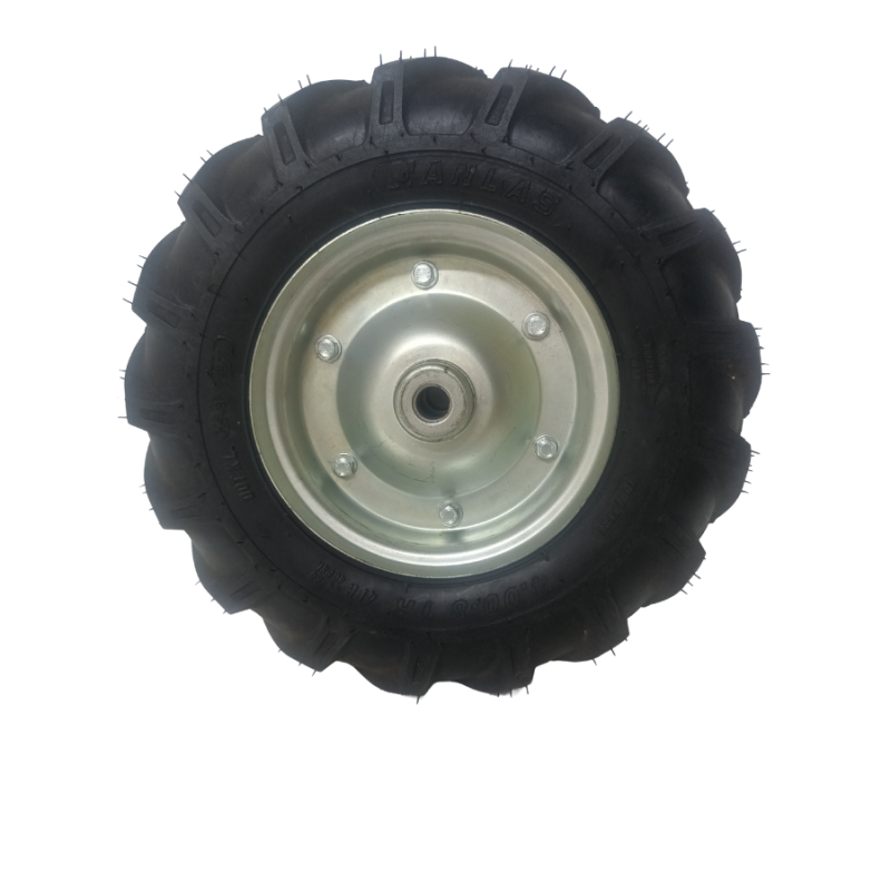 bluebee 4.00x8 Lastik + 3inç Jant dahil Mil Hariç Rulmanlı Çayır Biçme Makinesi 1ad Teker