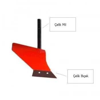 bluebee A13 25x22cm Çapa Makinesi Çelik Ağızlı Tekli Pulluk bluebee A13 25x22cm Çapa Makinesi Çelik Ağızlı Tekli Pulluk