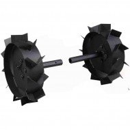 Demiray A15 28x250mm G13xÇ40cm Çapa Makinesi Pro Demir Teker Takımı