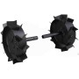 Demiray A15 28x250mm G13xÇ40cm Çapa Makinesi Pro Demir Teker Takımı