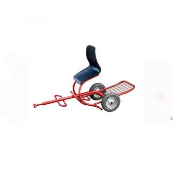 bluebee R01 Tek Koltuklu Tekerli Mini Taşıma Sele Tipi Çapa Makinesi Römorku