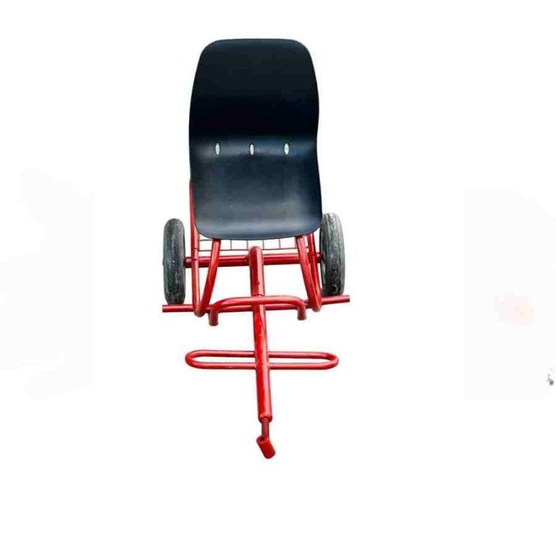 bluebee R01 Boru Tip Tek Koltuklu Tekerli Mini Taşıma Sele Tipi Çapa Makinesi Römorku
