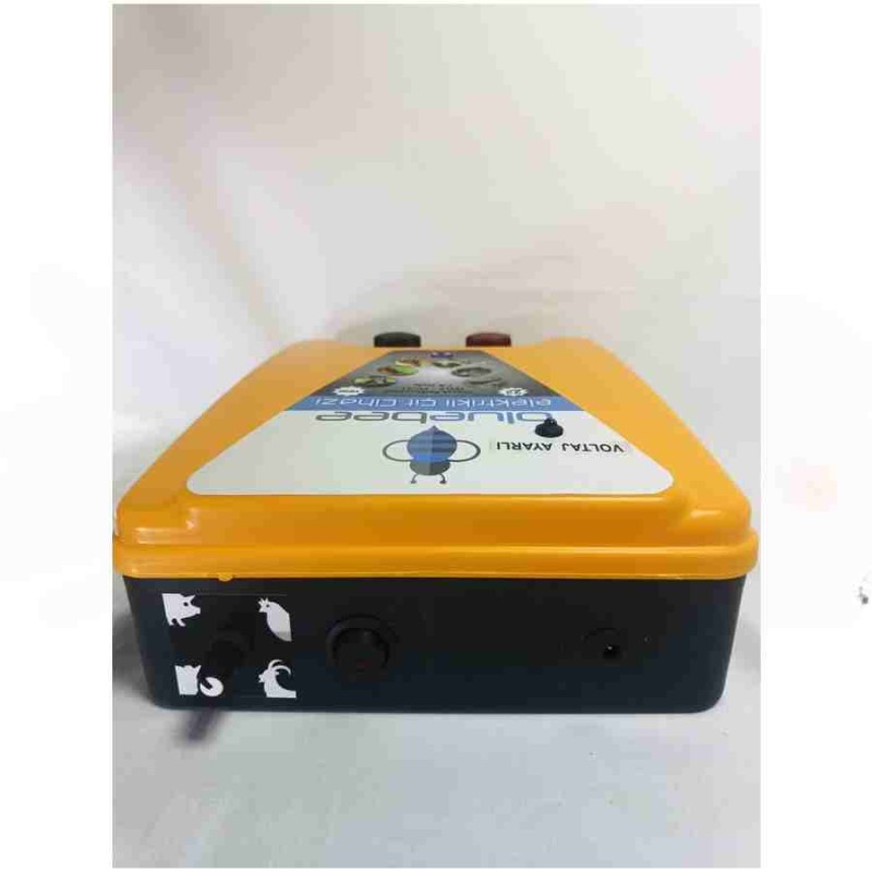 bluebee EC02 G12V Ç15000V 7.8joule Sade Tek Güç Ayarlı Elektrikli Çit Cihazı