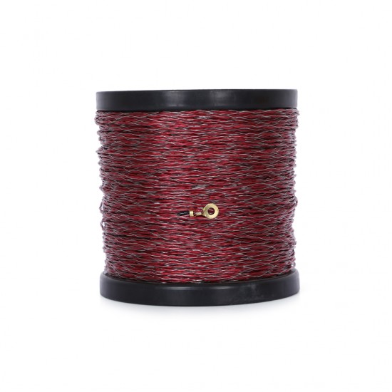 bluebee EC19 2x0.4mm 250m Bordo 0.22mm Halatlı Çelik Telli Elektrikli Çit İpi bluebee EC19 2x0.4mm 250m Bordo 0.22mm Halatlı Çelik Telli Elektrikli Çit İpi