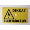 bluebee EC48 1ad Elektrikli Çit Uyarı Levhası