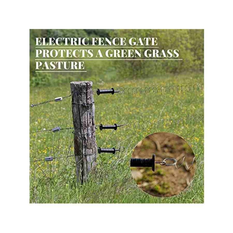 bluebee EC52 Elektrikli Çit Yaylı İthal Kapı Seti