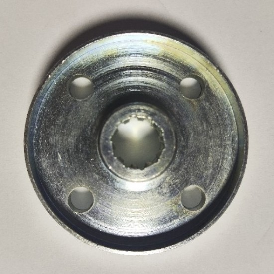 bluebee iç14.70mm dış61.76mm 4delik Stihl Yan 10diş Motorlu Tırpan Başlığı Redüktör Kilitleme Alt Flanş bluebee iç14.70mm dış61.76mm 4delik Stihl Yan 10diş Motorlu Tırpan Başlığı Redüktör Kilitleme Alt Flanş