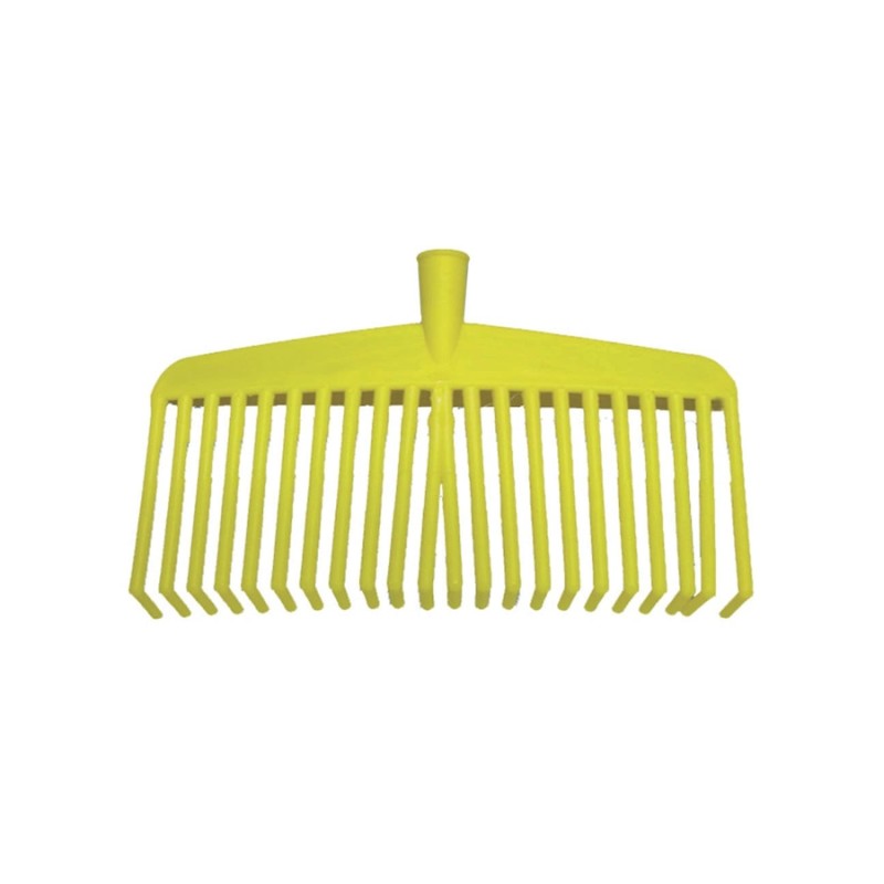 bluebee 39cm 22diş Sap Hariç Yumuşak Plastik Yelpaze Tırmık
