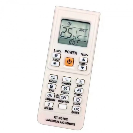 bluebee KT 9018E Beyaz Akıllı Universal Klima Kumandası bluebee KT 9018E Beyaz Akıllı Universal Klima Kumandası