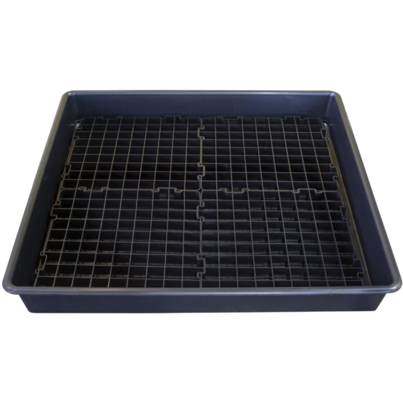 bluebee Taban Izgaralı 100lt 7kg Kimyasal Döküntü Taşıma Tavası