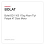 Bolat BD 1105 17bg Afyon Tipi Patpat 4T Dizel Motor