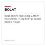 Bolat BS 570 Atak 3.3bg 2.46kW 57cc 26mm 11.4kg Sırt Tipi Benzin Motorlu Tırpan