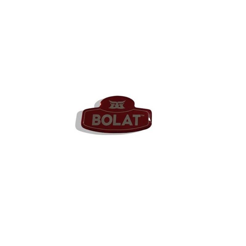 Bolat leksan PC Çapa Makine KırmızI Plastik Üst Kaporta Etiketi