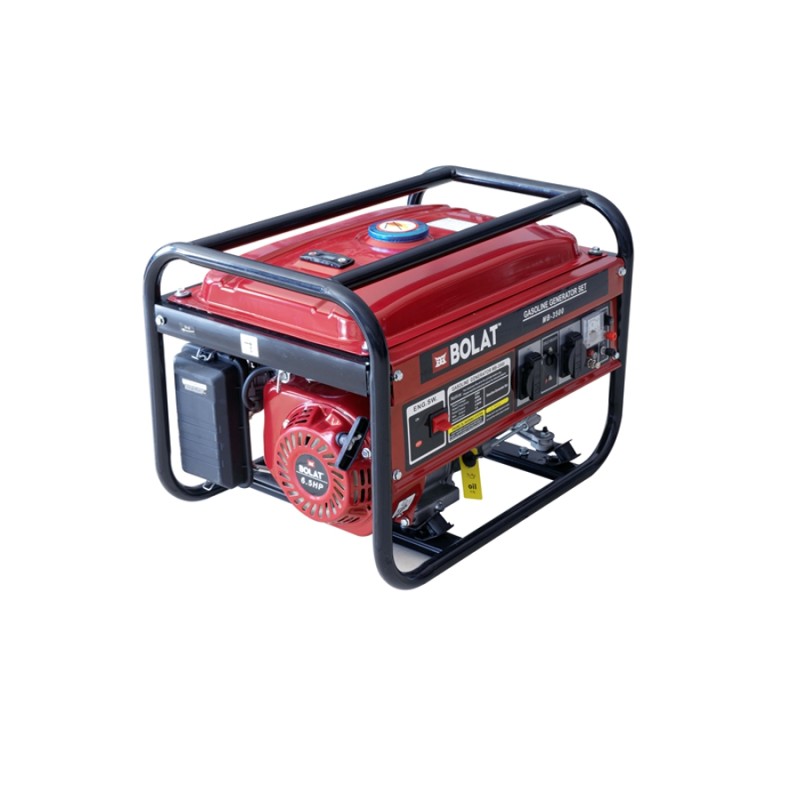 Bolat MB3500 2.5kW 3.1kVa 6.5bg 168cc 35kg Monofaze Benzinli Jeneratör