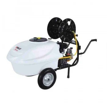 Bolat PB 122 Pompalı 100lt Depolu Makaralı Tekerli 4T Benzinli İlaçlama Makinesi
