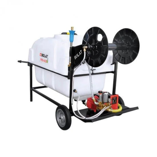 Bolat PES 422 400lt Depolu 1000W 220V 50bar 600lt/sa 16mm 74.5kg Elektrikli İlaçlama Makinesi