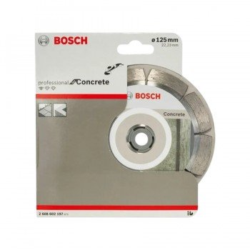 Bosch 125x22.23mm Elmas Taş Beton Kesme Diski