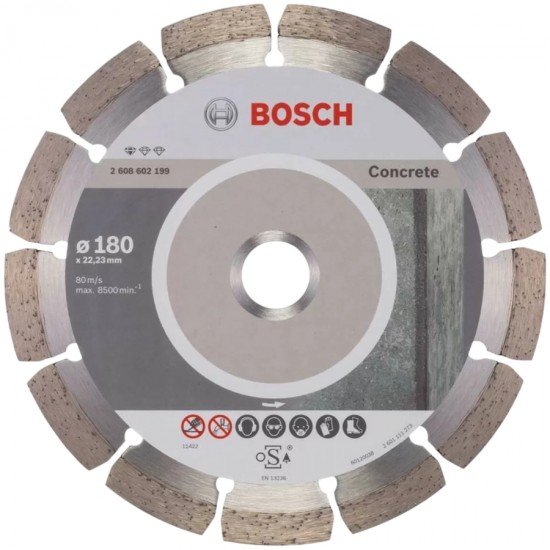 Bosch 180mm Elmas Taş Beton Kesme Diski Bosch 180mm Elmas Taş Beton Kesme Diski