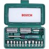 Bosch 46 parça Cırcır Tornavidalı Vidalama + Lokma Uçlu Çantalı Aksesuar Seti Bosch 46 parça Cırcır Tornavidalı Vidalama + Lokma Uçlu Çantalı Aksesuar Seti
