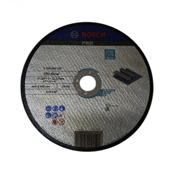 Bosch Düz Pro 180x3.0mm Metal Kesme Taşı Bosch Düz Pro 180x3.0mm Metal Kesme Taşı