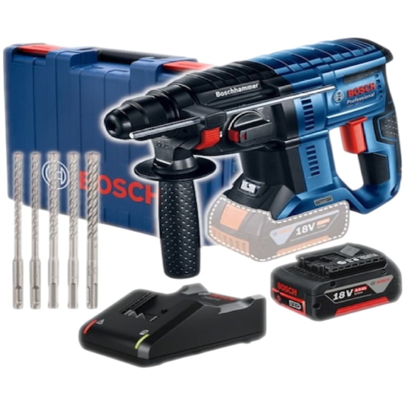 Bosch GBH 180 Li 1x4.0Ah Profesyonel Kırıcı Delici Sds Plus Set Bosch GBH 180 Li 1x4.0Ah Profesyonel Kırıcı Delici Sds Plus Set