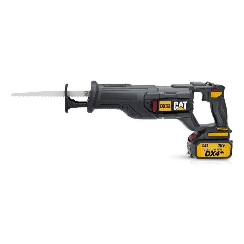 CAT DX52 18Volt/4.0Ah Li ion Tek Akülü Profesyonel Tilki Kuyruğu Testere CAT DX52 18Volt/4.0Ah Li ion Tek Akülü Profesyonel Tilki Kuyruğu Testere