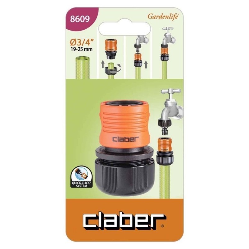 Claber 3/4 Otomatik Hortum Bağlantısı