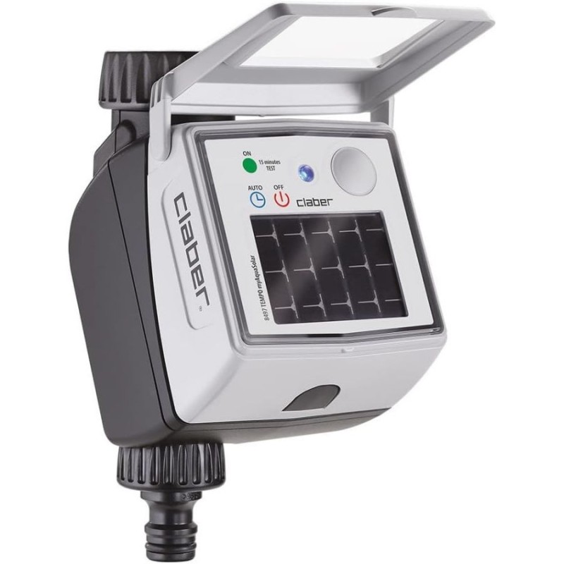 Claber 8497 Tempo Myaquasolar Tek Çıkışlı Otomatik Sulama Zamanlayıcı
