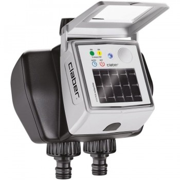 Claber 8498 Dual Myaquasolar 2 Çıkışlı Otomatik Tımer Sulama Zamanlayıcısı
