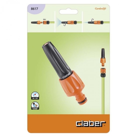 Claber 8617 QUICK CLICK B Jet Sprey Sulama Başlık